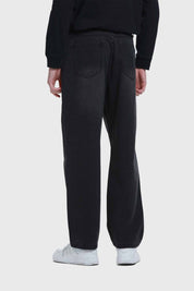 Jeans Hombre Baggy Focalizado Negro