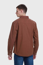 Camisa Hombre Café
