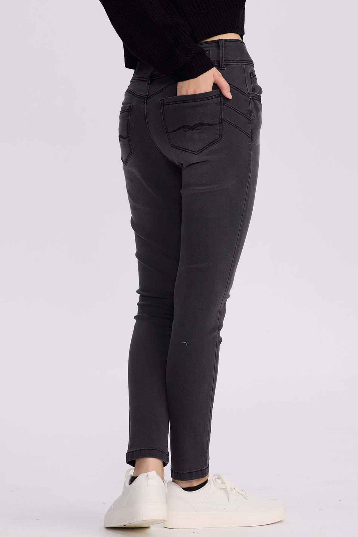 Jeans Mujer Skinny Kim Negro
