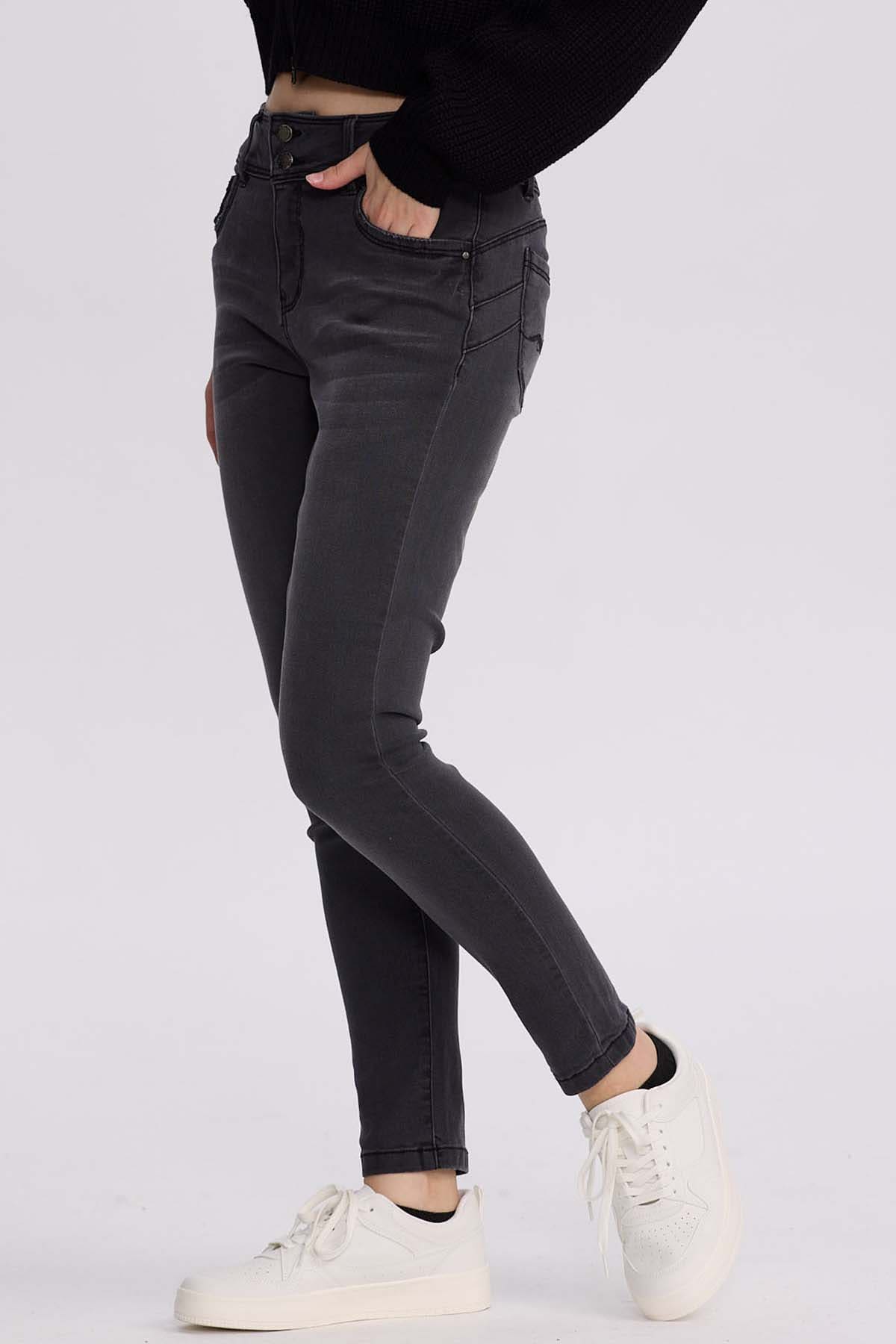 Jeans Mujer Skinny Kim Negro