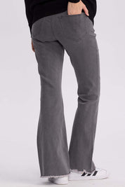 Jeans Mujer Flare Monse Gris
