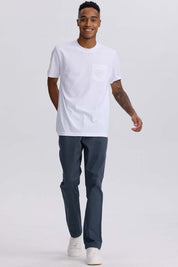 Jeans Hombre Slim Color Petroleo