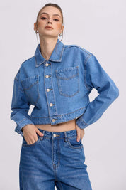 Chaqueta Mujer Cowboy Azul