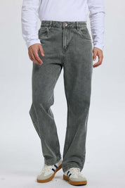 Jeans Hombre Relaxed Fit Lav Gris