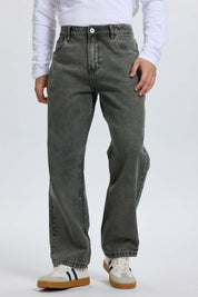 Jeans Hombre Relaxed Fit Lav Gris