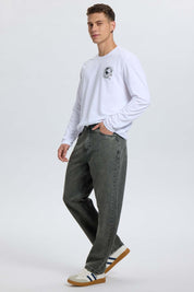 Jeans Hombre Relaxed Fit Lav Gris