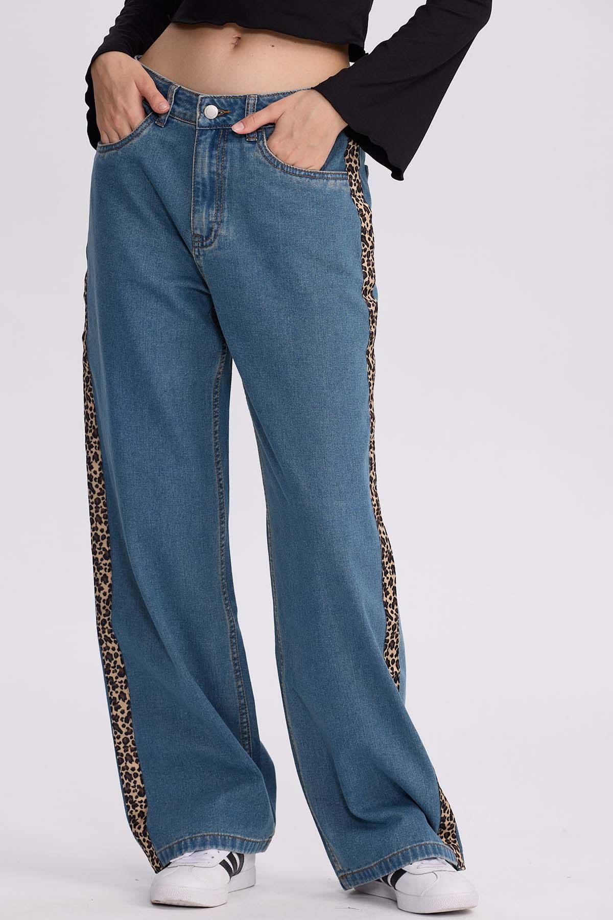 Jeans Mujer Calce Recto Cinta Azul – Fashion´s Park