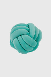 Cojín Unisex Velvet Nudo Aqua