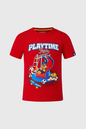 Polera Niño Paw Patrol Rojo