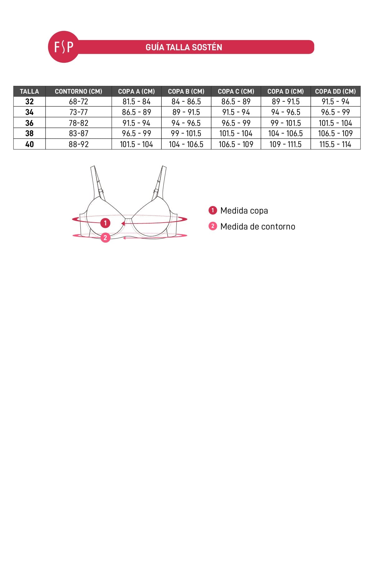 Sostén Mujer Copa Encaje Damasco