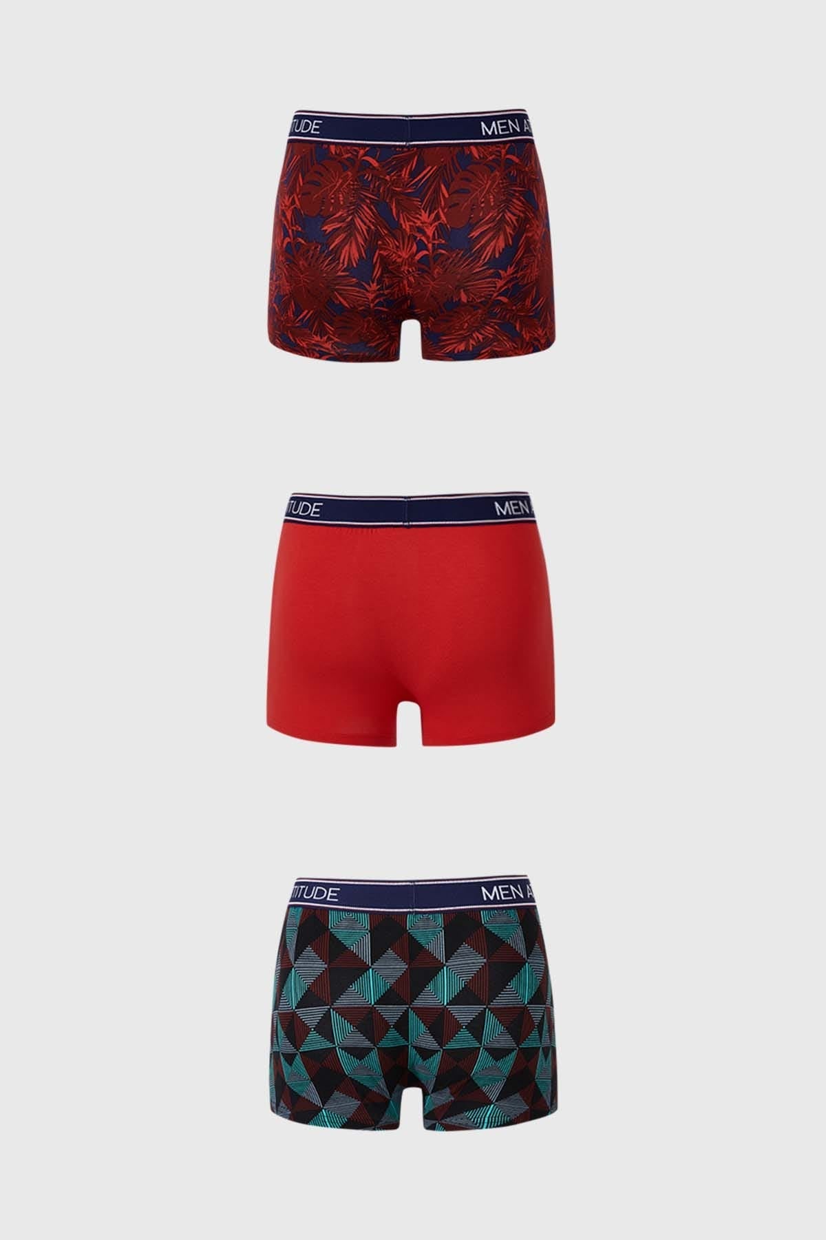 Boxer Hombre Rojo