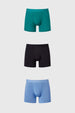 Boxer Hombre Tripack Verde