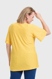 Polera Mujer Amarillo