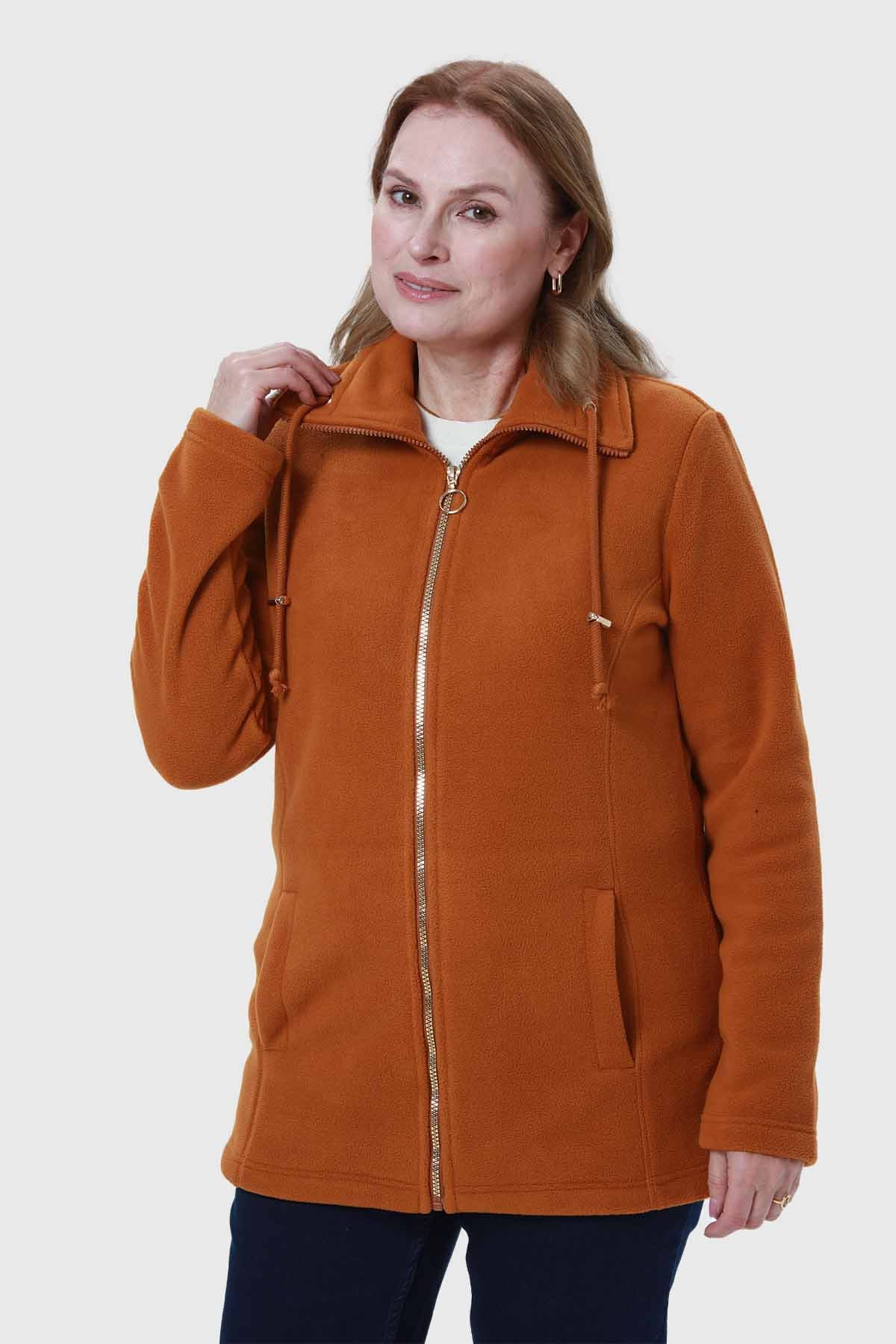 Polar Mujer Básico Camel