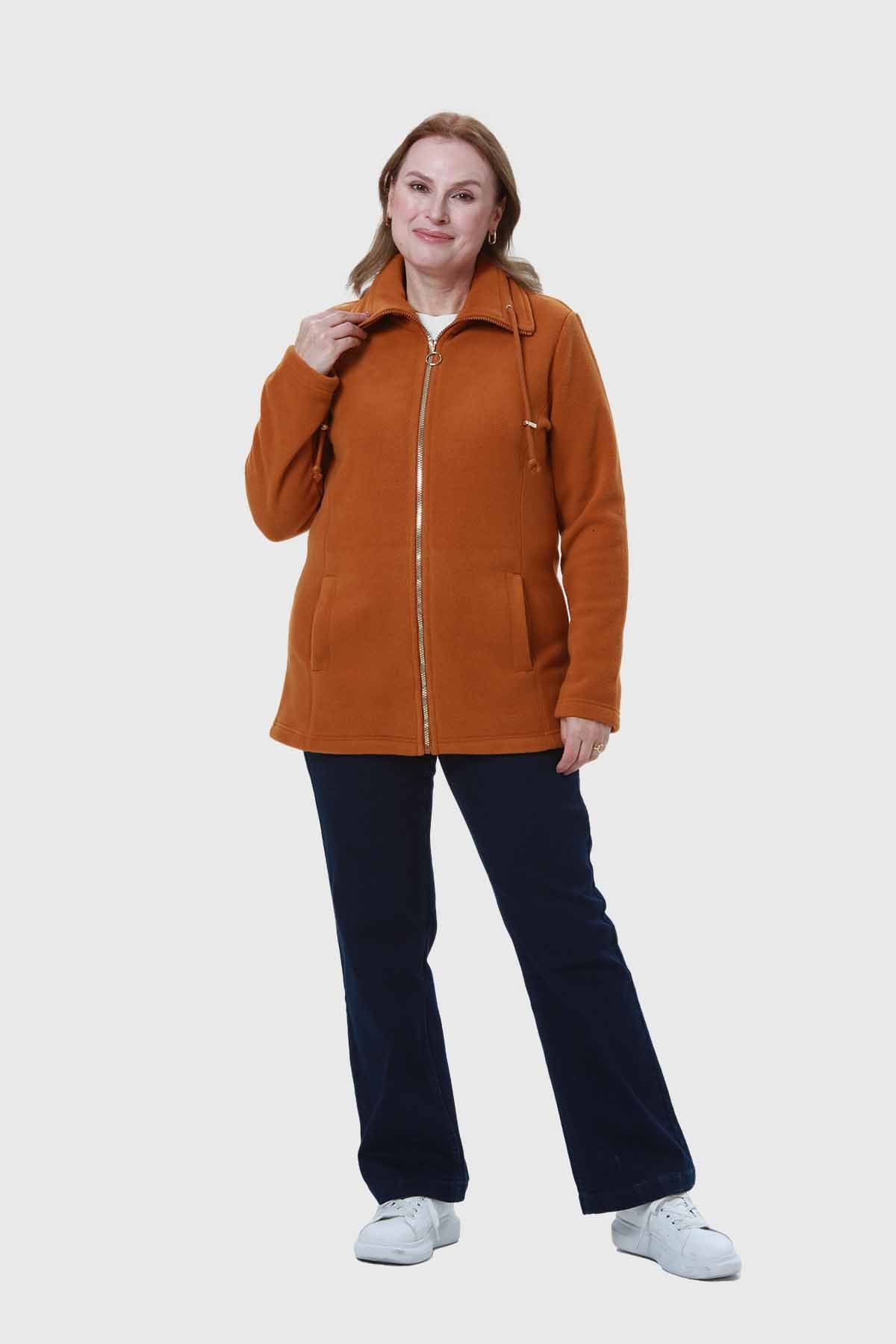 Polar Mujer Básico Camel
