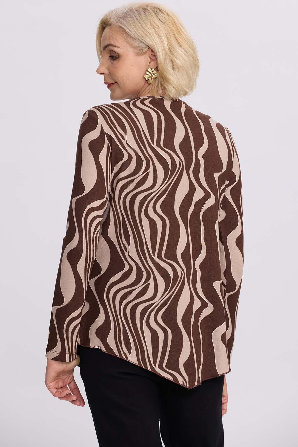 Sweater Mujer Casual Cafe