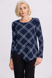 Sweater Mujer Casual Azul