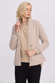 Polerón Mujer Cintura Ajustable Beige