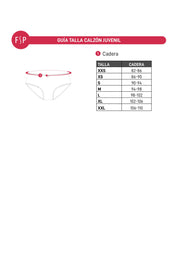 Calzón Mujer Tripack Algodón Azul