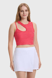 Polera Mujer Cut Out Rosado