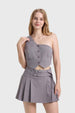 Blusa Mujer Gillette Asimétrico Gris
