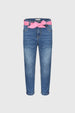 Jeans Niña Básico Azul