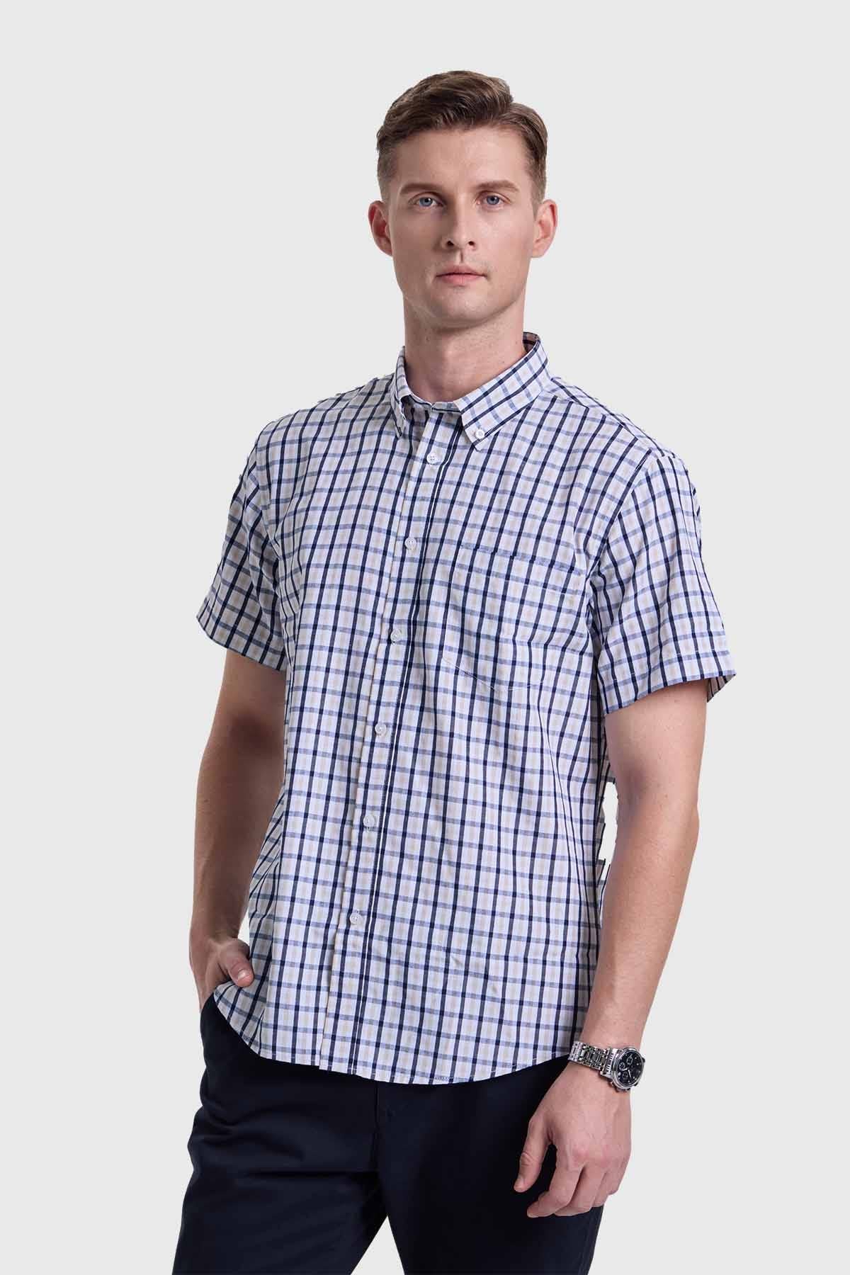 Camisa Hombre Mostaza