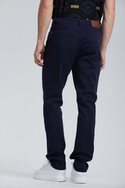 Jeans Hombre Slim Azul
