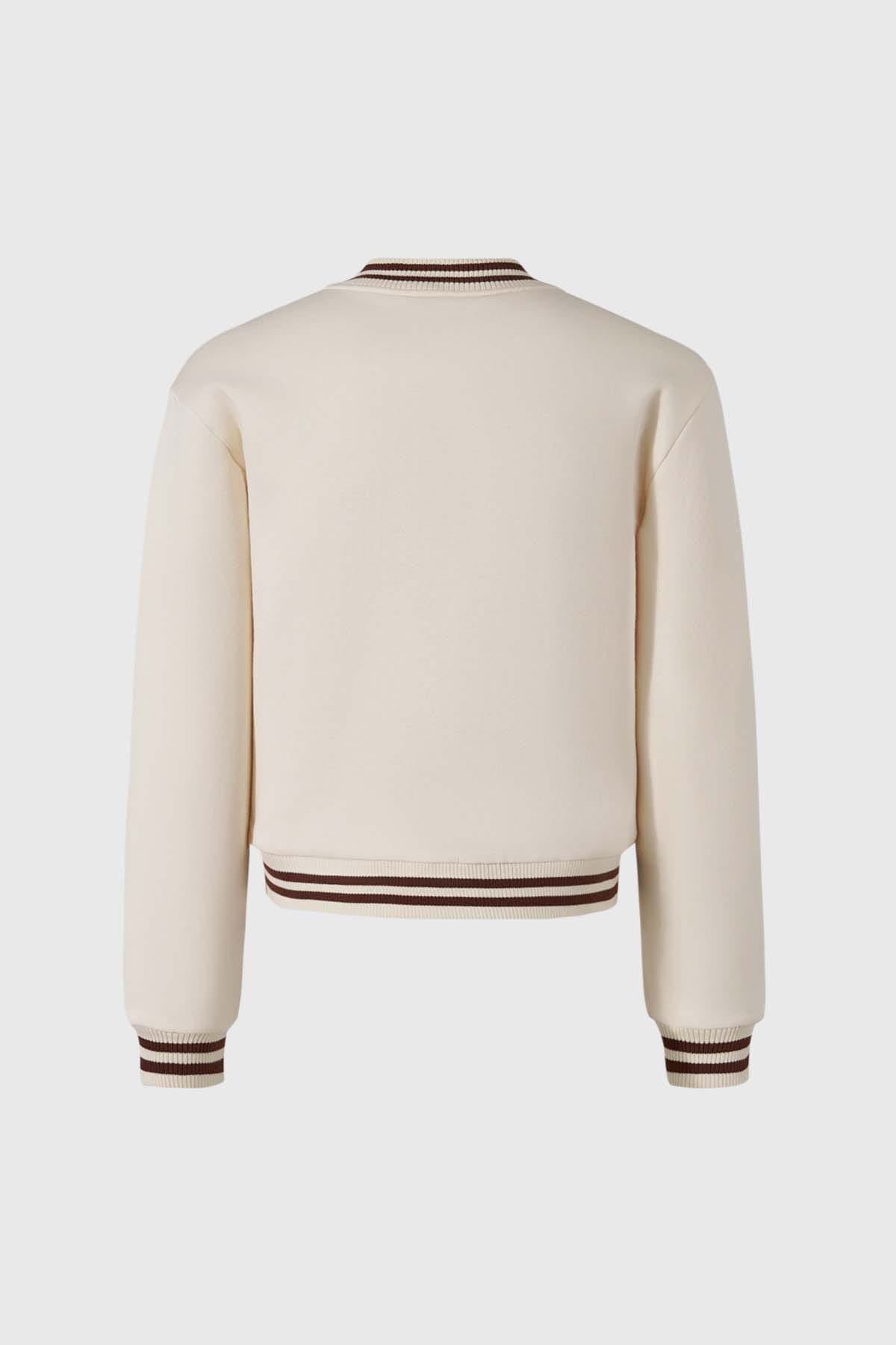 Chaqueta Niña Tipo College Beige