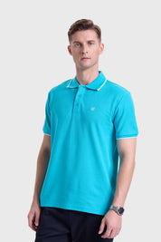 Polera Hombre Piqué Básica Calipso