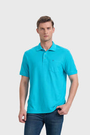 Polera Hombre Piqué Básica Calipso