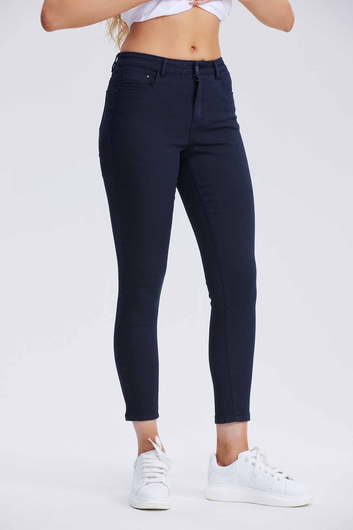 Jeans Mujer Skinny Azul