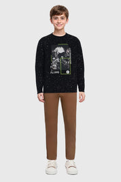 Polera Niño Negro