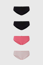 Calzón Mujer Bikini Algodón Palo Rosa