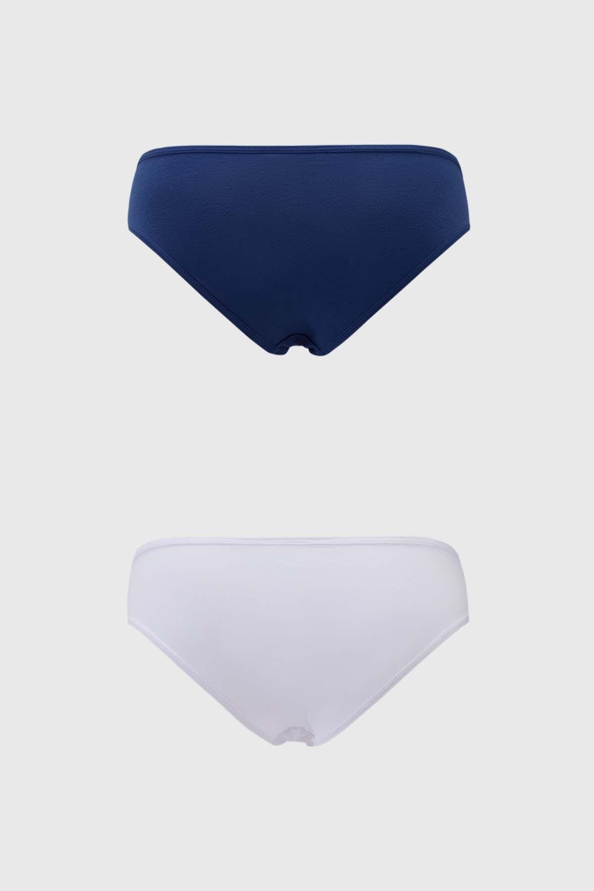 Calzón Mujer Bipack Pantaleta Blanco