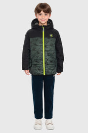 Pantalón Niño Jogger Cotelé Petróleo
