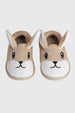 Pantufla Niña Animales Beige