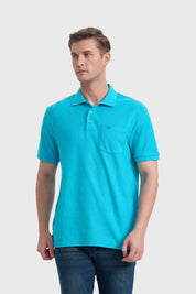 Polera Hombre Piqué Básica Calipso