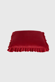 Cojín Unisex Velvet Vuelos Rojo Oscuro