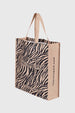 Bolsa Home Animal Print Negro