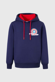 Polerón Niño Capitan América Azul