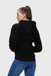 Polar Mujer Peludo Negro