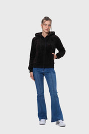 Polar Mujer Peludo Negro