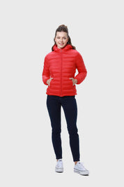 Parka Mujer Corta Plummy Rojo