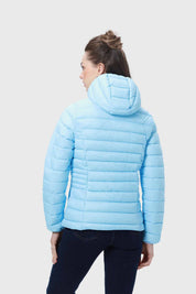 Parka Mujer Corta Plummy Celeste