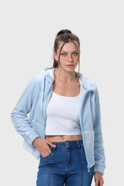 Polar Mujer Entallado Celeste