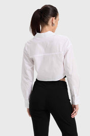 Blusa Mujer Cargo Blanco