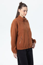 Polar Mujer Corderito Café