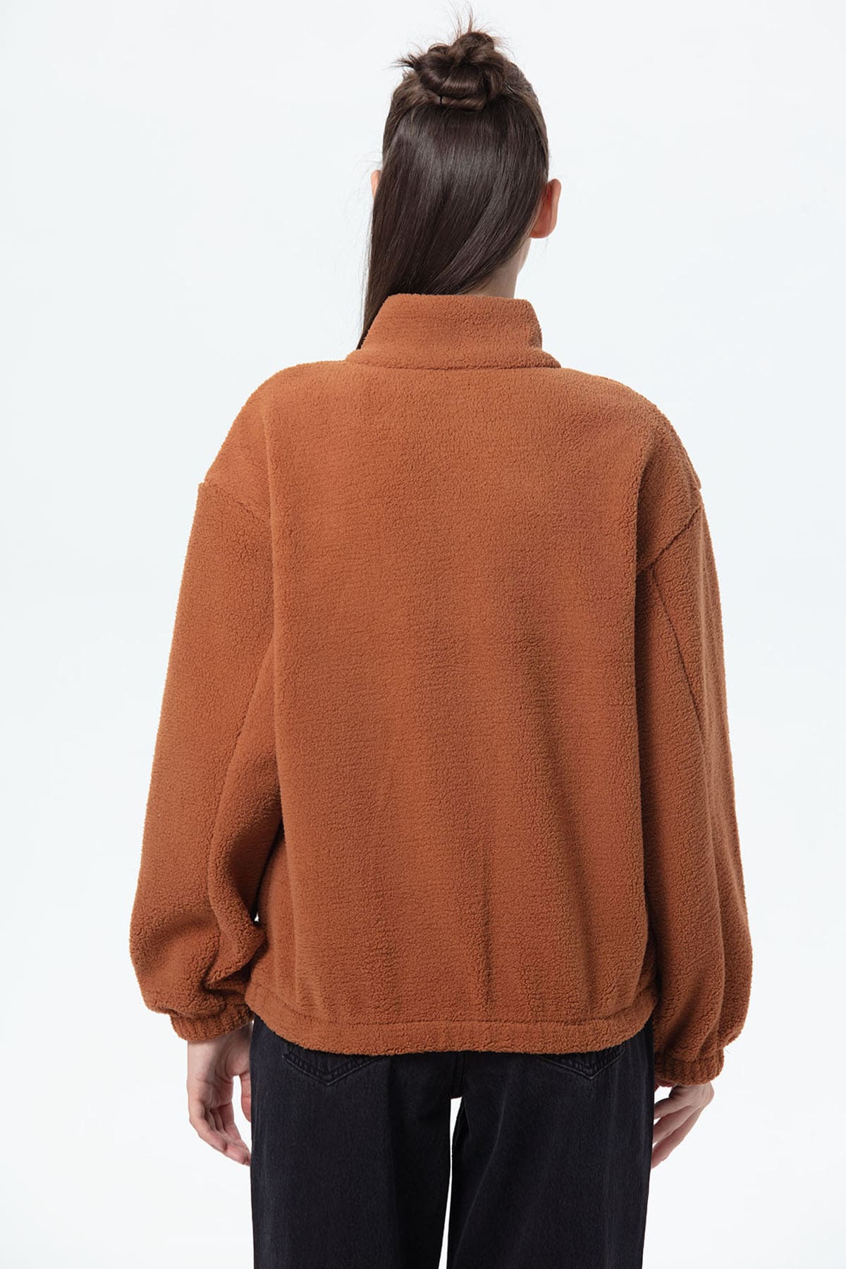 Polar Mujer Corderito Café