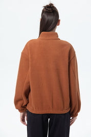 Polar Mujer Corderito Café